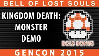 BoLS GenCon 2015 | Monster Demo | Kingdom Death