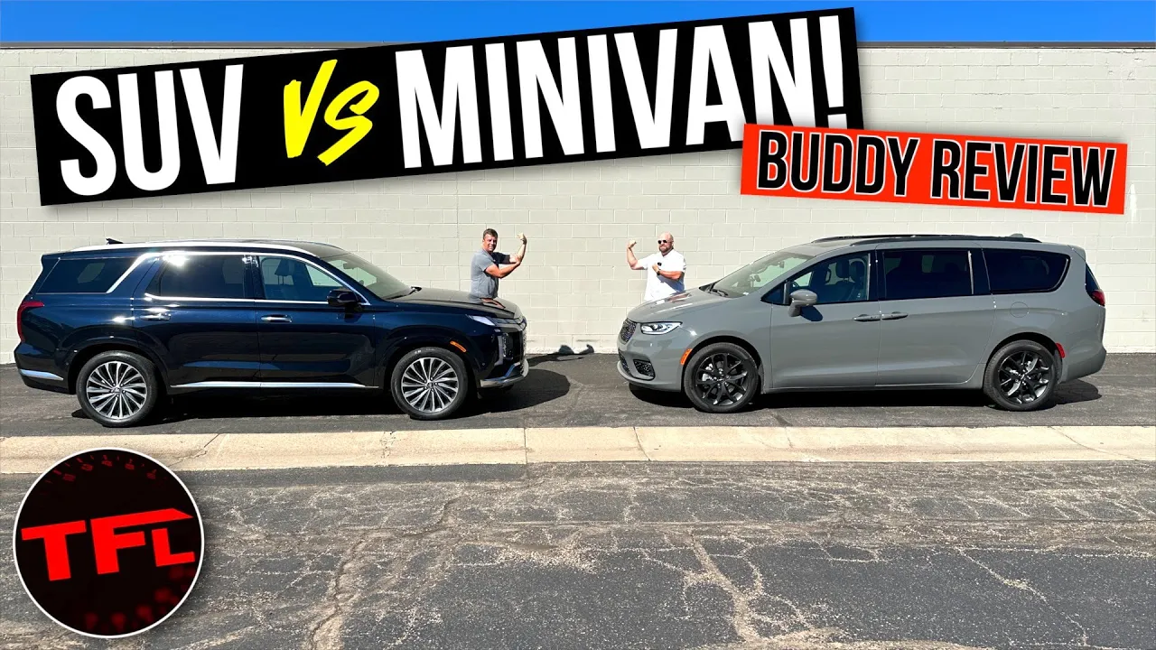 Chrysler Pacifica vs. Hyundai Palisade: Our WORST Review Ever, Raw & Unedited!