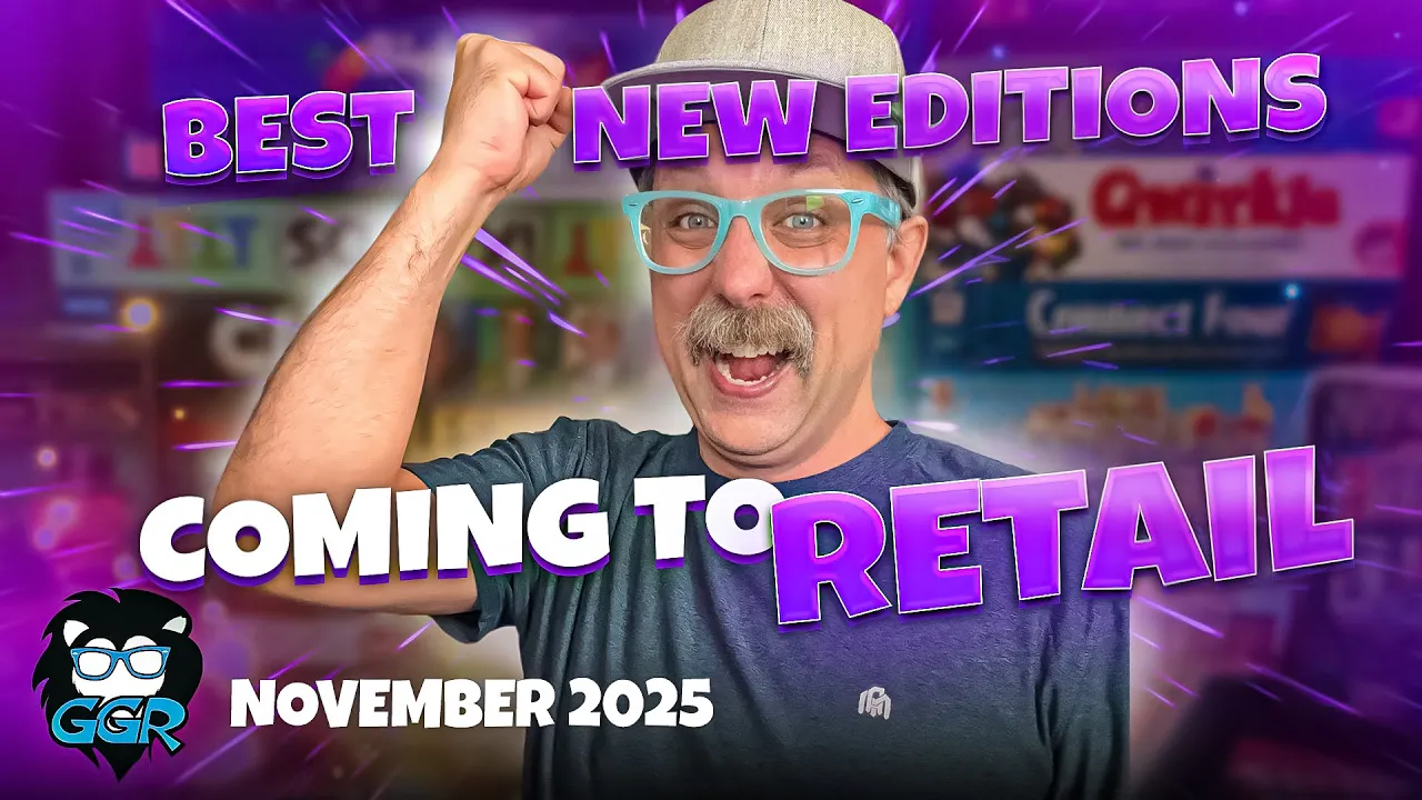 Best New Edition Board Games Coming to Retail in November, 2025