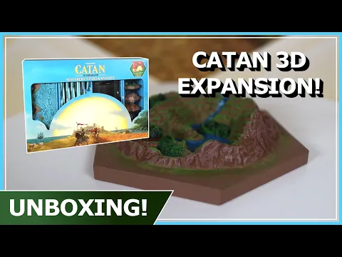 Catan 3D Expansion - Seafarers + Cities & Knights Unboxing
