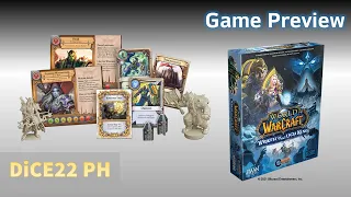 DiCE22 Tabletop Game Preview | World of Warcraft: Wrath of the Lich King
