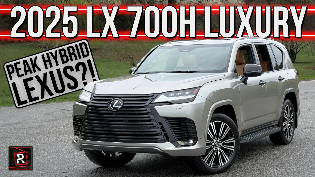 The 2025 Lexus LX 700h Is An Indestructible Ultra Luxurious Flagship SUV With Hybrid Power