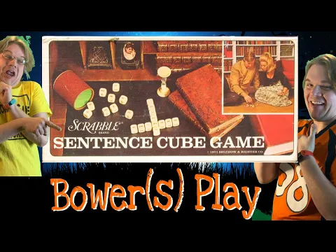 Bower(S) Play Scrabble Sentence Cube Game