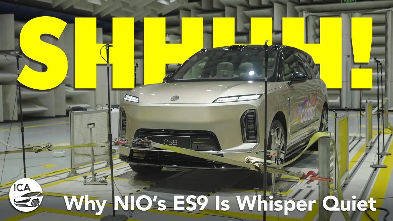 We Found Out Why The NIO ES9 Is So Quiet
