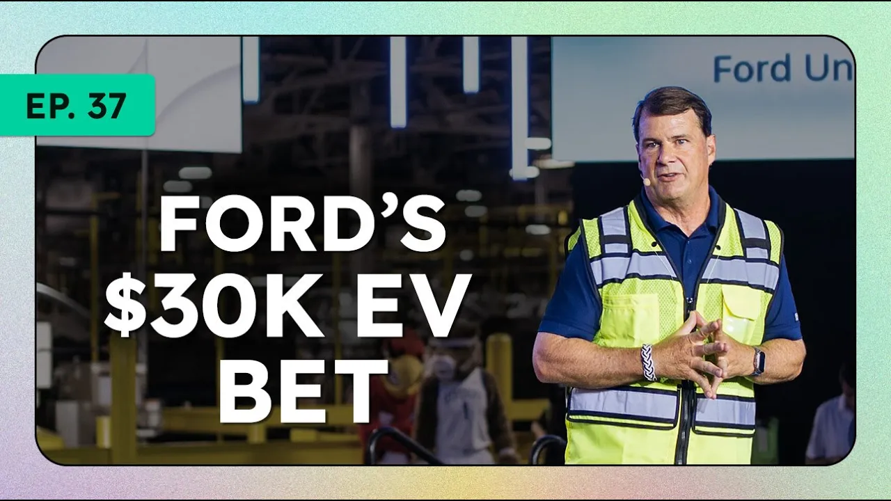 Ford's $30k EV Bet + Trump Unfreezes EV Charger Program | InsideEVs Podcast Ep37