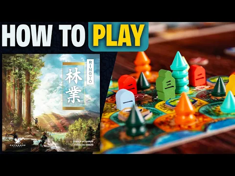 Ringyō | How to Play | Learn to Play in 16 Minutes! | Simulatenous Worker Placement Strategy Game