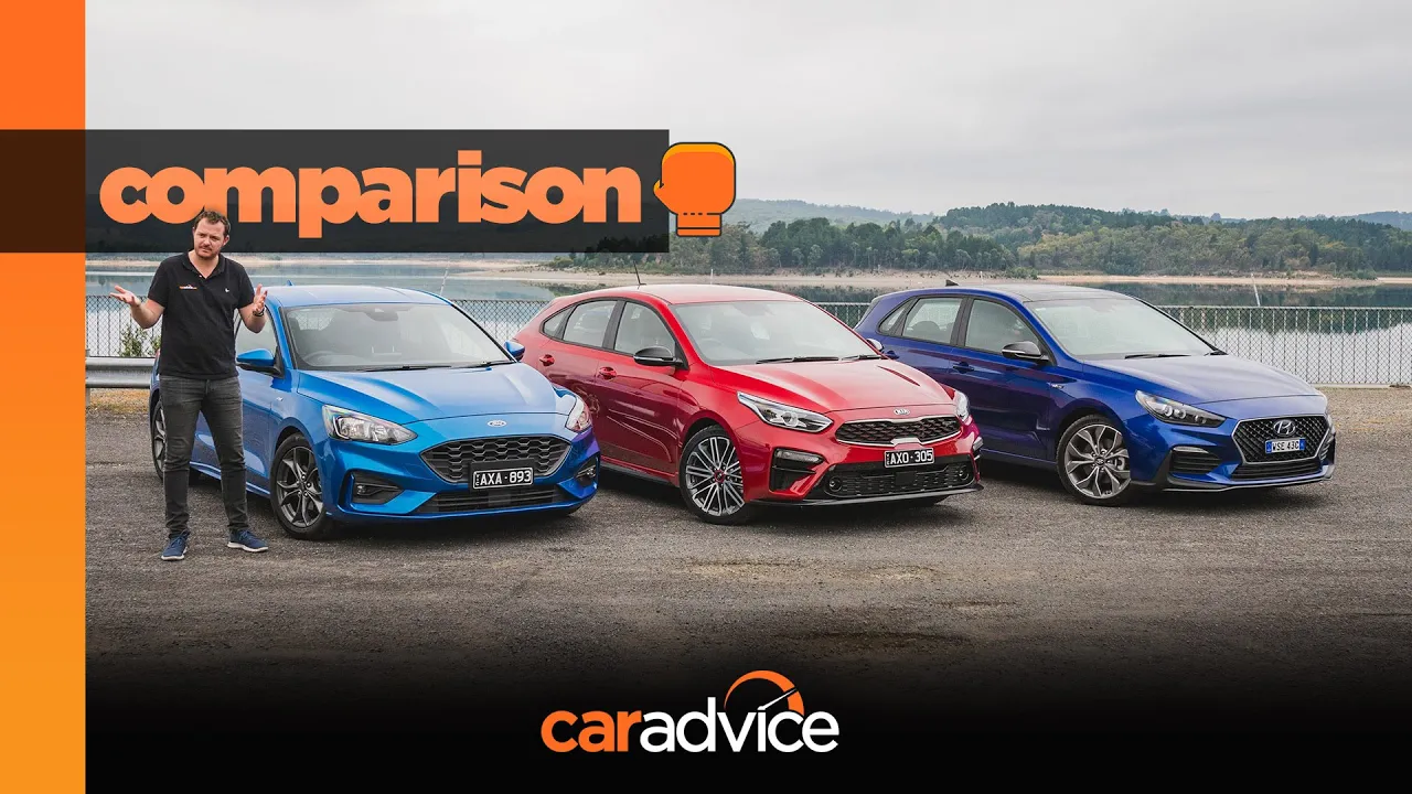 COMPARISON: 2019 Ford Focus ST-Line v Hyundai i30 N-Line v Kia Cerato GT