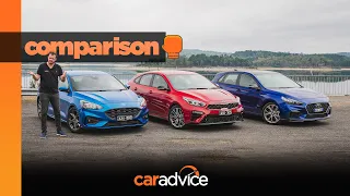COMPARISON: 2019 Ford Focus ST-Line v Hyundai i30 N-Line v Kia Cerato GT