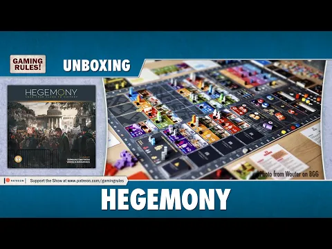 Hegemony - Unboxing