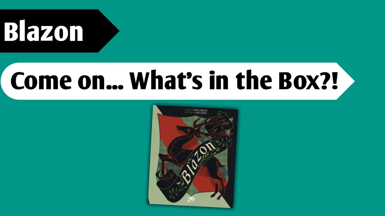 Heraldry Heaven: An Unboxing of Blazon