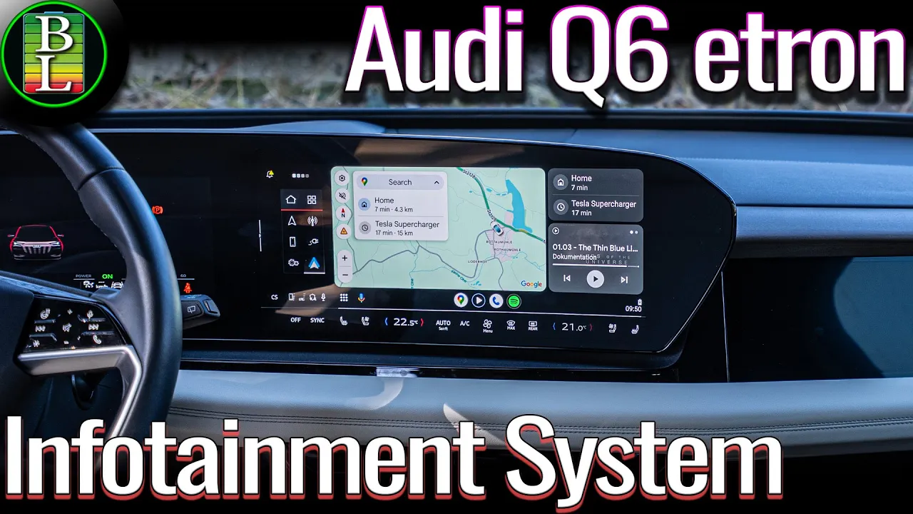 Full Tour of the Audi Q6 E-tron Infotainment System (3.01)