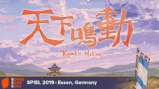 Rumble Nation - game overview at SPIEL 2019