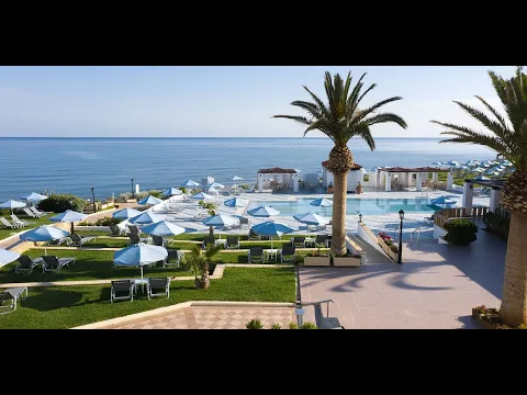 Luftaufnahme des Creta Royal - Adults Only Hotels mit Pool, Strand und Anlage