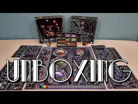 The Magnificent - Kutu Oyunu Açılımı Falan - ASMR Board Game Unboxing