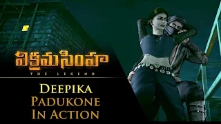 Deepika Padukone in action - Vikramasimha - The Legend