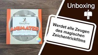 #Unboxing - Disney Animated (Funko Games / Prospero Hall 2023) | Baut euch einen Zeichentrickfilm