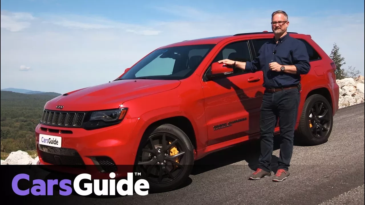 Jeep Grand Cherokee Trackhawk 2017 review: first drive video