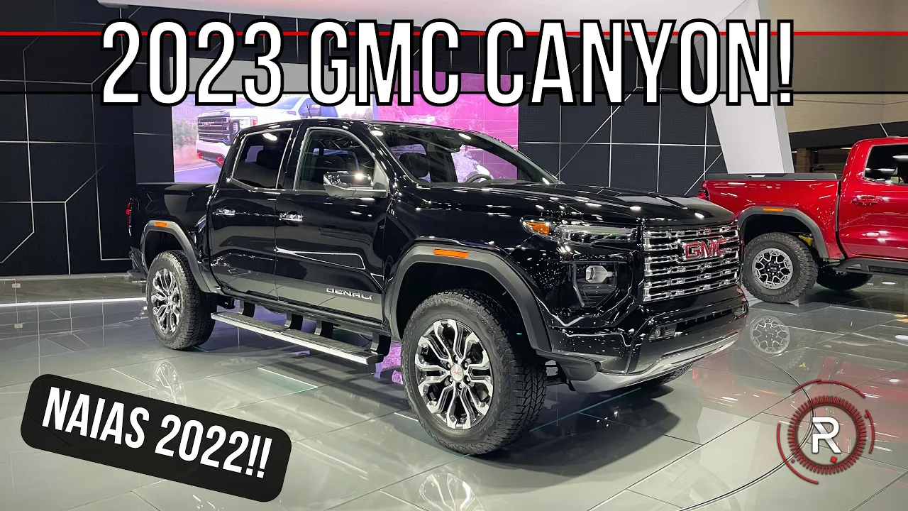 2023 GMC Canyon Denali / AT4X – Redline: First Look – 2022 NAIAS