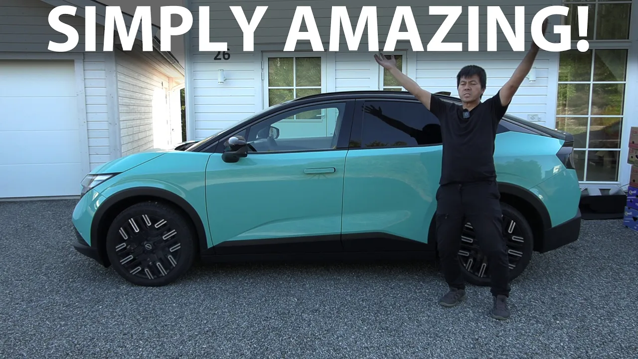 Nissan Leaf 75 kWh banana box test