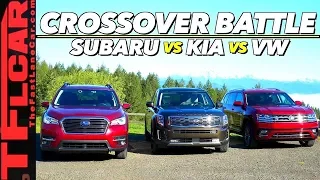 THIS Family Hauler is Better, Can You Guess Which One? Kia Telluride vs Subaru Ascent vs VW Atlas