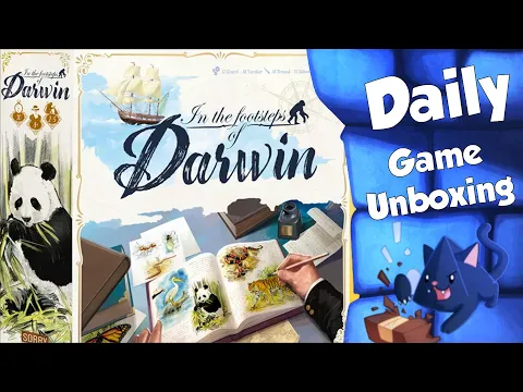 In The Footsteps of Darwin Daily Game Unboxing