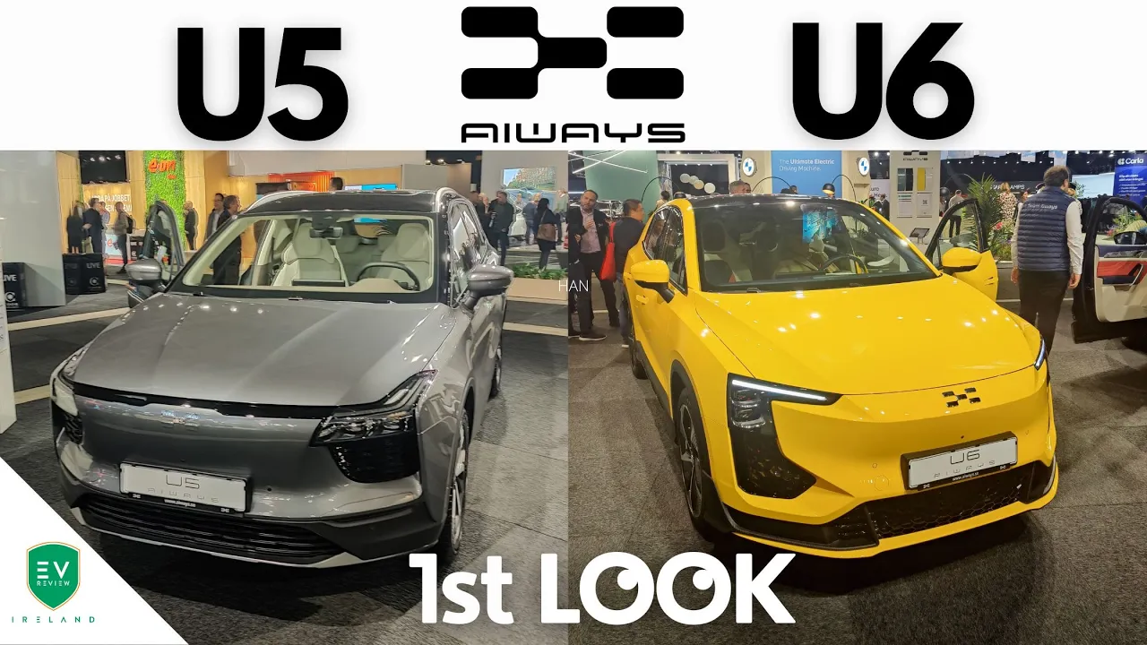 Aiways U5 and U6 - First Look