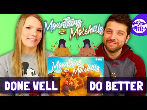Mountains out of Molehills | Done Well Do Better | Board Game Review