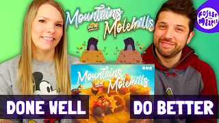 Mountains out of Molehills | Done Well Do Better | Board Game Review