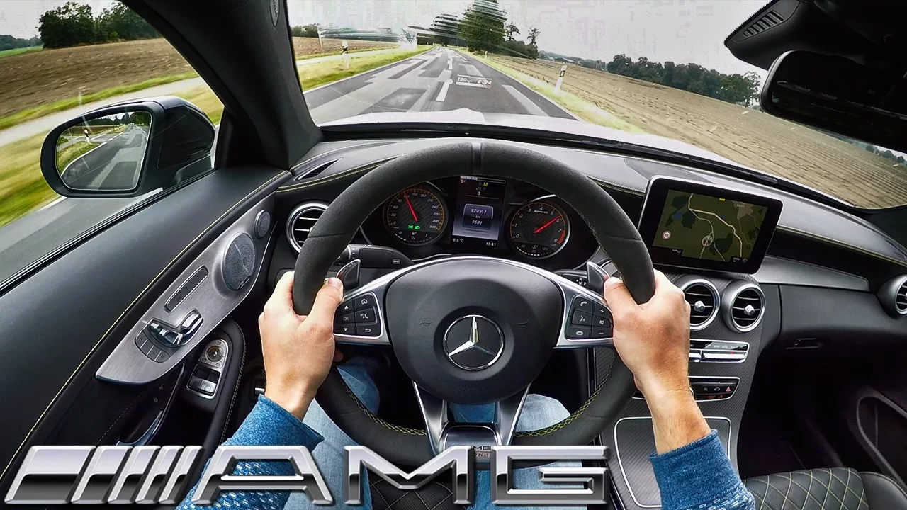 Mercedes-AMG C63 Coupe 2017 Edition 1 POV Test Drive & Sound