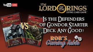Lord of the Ring Card Game Defenders of Gondor Starter Deck Gameplay