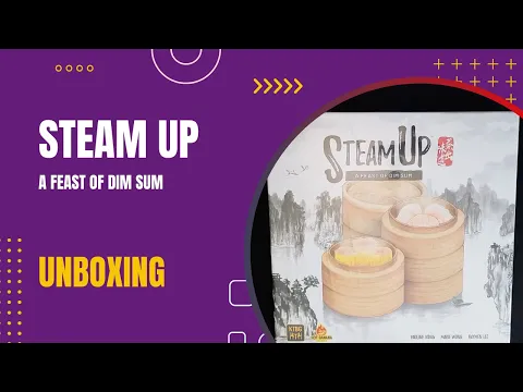 Steam Up: A Feast of Dim Sum Boardgame Unboxing | DaniCha