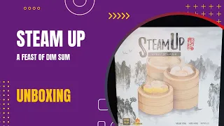Steam Up: A Feast of Dim Sum Boardgame Unboxing | DaniCha