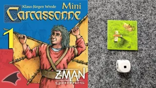 WHAT'S NEW Carcassonne Flying Machines Mini-Expansion (and PLAYTHROUGH)