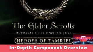 The Elder Scrolls: BoTSE - Heroes of Tamriel - In Depth Component Overview - Not Bored Gaming