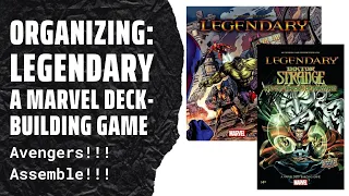 Organizing Marvel Legendary: A Deck Building Game (Fully Sleeved, All Expansions) SideGame LLC