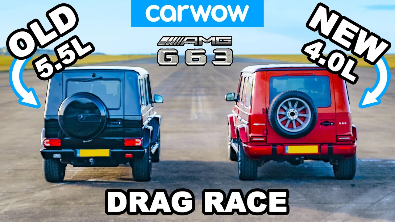 NEW vs OLD AMG G63:  DRAG RACE & Challenges!