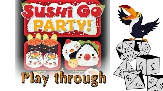Sushi Go Party - Play through