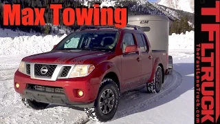 2017 Nissan Frontier PRO-4X Ike Gauntlet Review: World's Toughest Towing Test