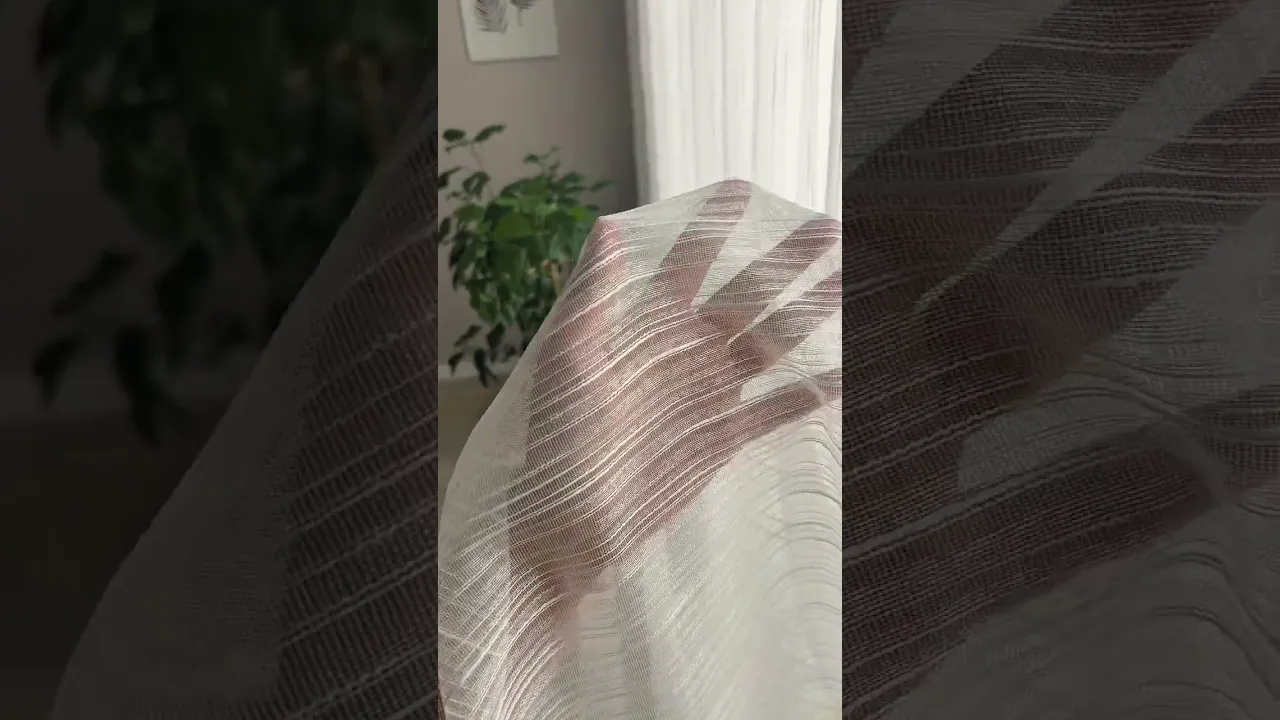 Тюль лен микросетка Winki TLM-9046 молочный Тюль лен микросетка Winki TLM-9046 молочный