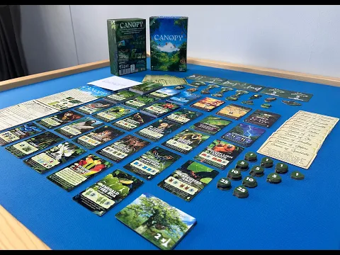 Canopy Board Game (Silent Unboxing)