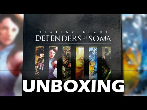 Healing Blade Board Game - Unboxing - Will Life Win Out?