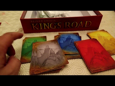 Kings Road - Grail Games's fantasy version of Imperium
