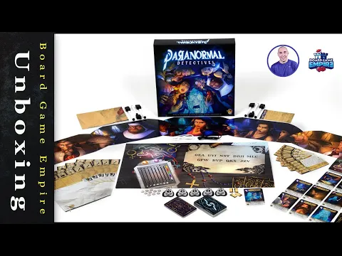 Paranormal Detectives Unboxing - Lucky Duck Games