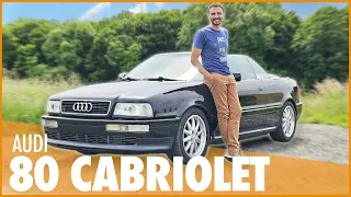 Audi 80 Cabriolet 😁 La Machine à sourire (30ans qu'il voulait l'acheter)