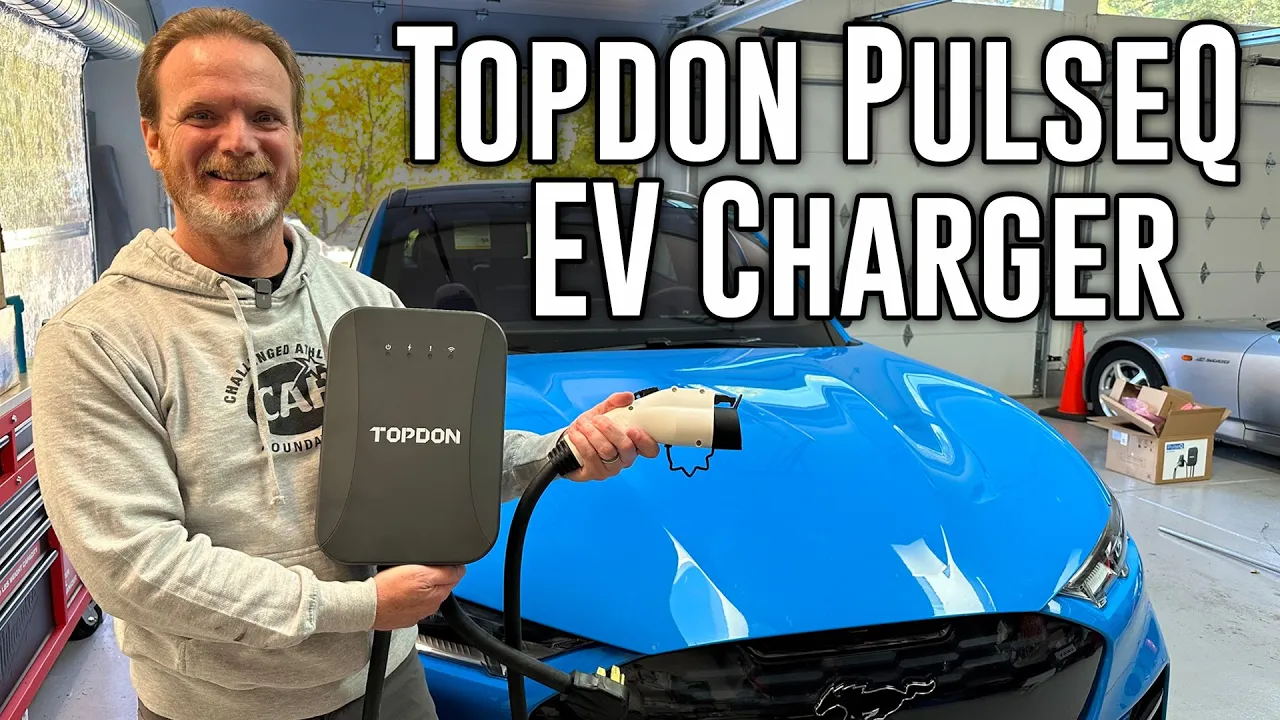 Topdon PulseQ EV Charger for your Mach-E