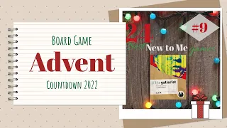 Board Game Advent Countdown | #9 The Gallerist