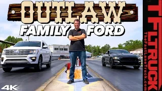Can a Tuned 650 HP Ford Expedition Grocery Getter Outrun a Mustang GT V8?