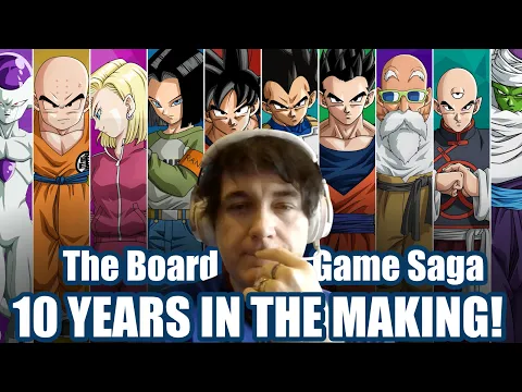 After 10 Years, Dragon Ball Z The Board Game Saga is finally here! | Interview with Tommy Gofton