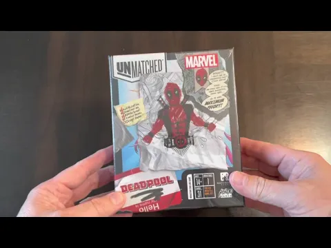 Unmatched: Deadpool (Restoration Games) - Unboxing