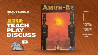 Amun-Re - 5p Teaching, Play-through, & Roundtable by Heavy Cardboard